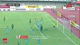 Persebaya (3) vs (2) Persela Lamongan | gol irfan jaya