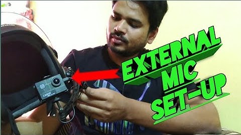 Moto vlogging Setup with external mic #cason CN10 #externalmic
