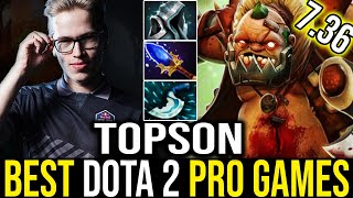 Topson - Pudge Mid 7.36 Gameplay | Chronicles of Best Dota 2 Pro Gameplays