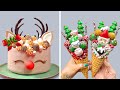 Awesome Homemade Cake & Dessert Ideas For Christmas 🎄🎁 Cutest Cake Recipe Ever for Holiday