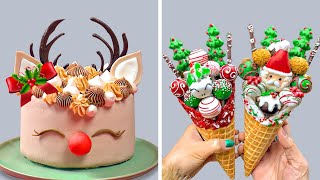 Awesome Homemade Cake & Dessert Ideas For Christmas 🎄🎁 Cutest Cake Recipe Ever for Holiday