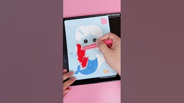 🍒Review tranh cát thủ công. Các bạn thích bức nào #funnyshorts