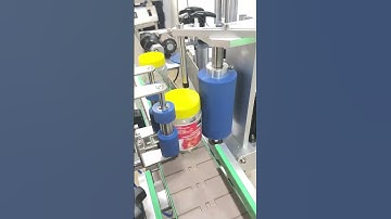 Round bottle positioning  labeling machine