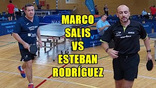 Marco Salis vs Esteban Rodríguez | FASE FINAL LIGA ANDALUZA VETERANOS TENIS DE MESA MALAGA 2022