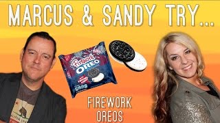 FIREWORK OREOS - Marcus & Sandy Try