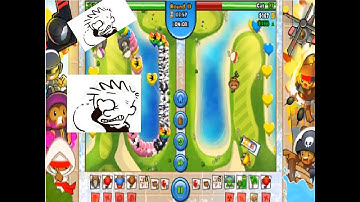 THE WORST PLAYER EVER IN BLOONS TD BATTLES!!!!