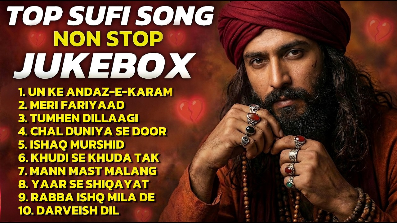 Top Sufi Songs 2026 🥀| Nonstop Sufi Jukebox ❤️| Dil Ko Sukoon Dene Wale Best Sufi Hits | New 2026