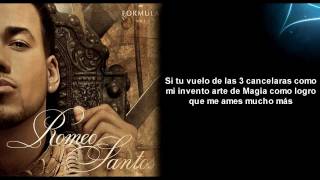 Llévame Contigo - Romeo Santos Letra / Formula Vol.1 (2011) HD chords