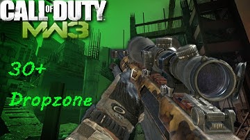 Call of Duty MW3 dropzone sniping