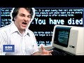 1985 making text adventure games  micro live  retro gaming  bbc archive