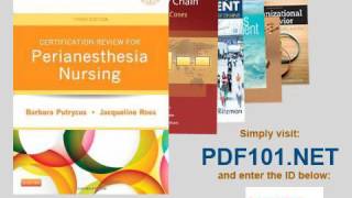 Certification Review for PeriAnesthesia Nursing, 3e Putrycus, Certification Review for PerAnesthesia