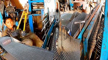 Amazing Process of Manufacturing Stone Crusher Stainless Steel Wire Mesh Screen