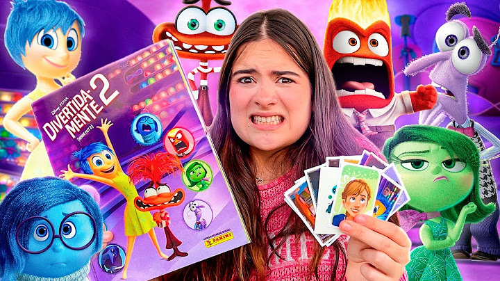 COMPLETANDO MEU ÁLBUM DO DIVERTIDAMENTE 2 com MUITAS FIGURINHAS!