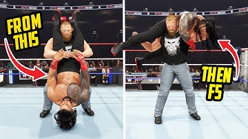 30 Finishers You Can Do Using Carry Positions in WWE 2K25