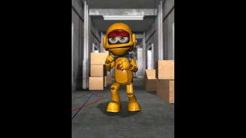 Talking Roby the Robot talks shit then get a beating