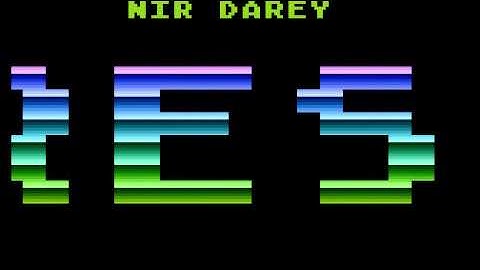 big scroll demo for Atari 8-bit