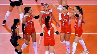 Türkiye 3-1 Çekya | Kadınlar Voleybol | Filenin Sultanları | FULL MAÇ