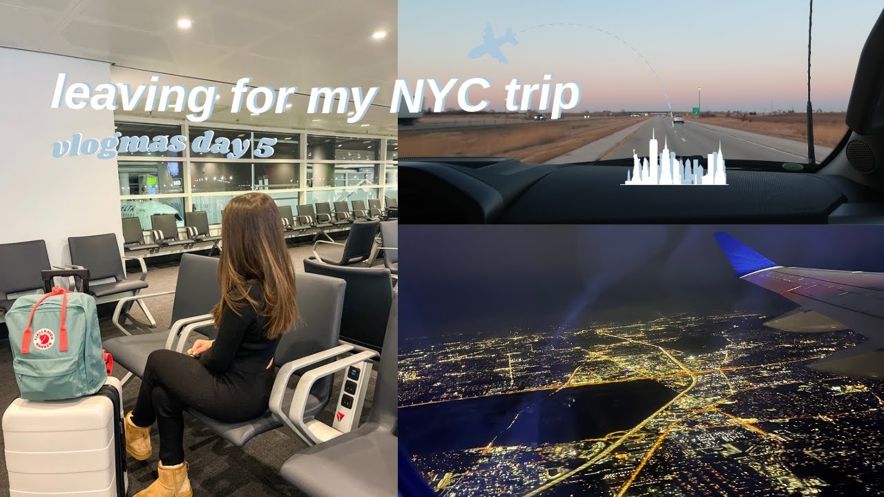 leaving for my NYC trip | Vlogmas day 5 - YouTube