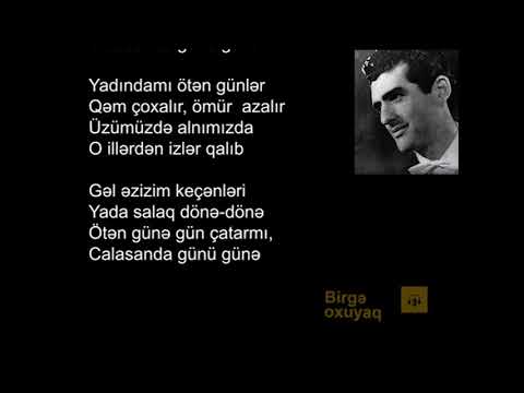 Oktay Ağayev - Yadındamı (Sözləri/Lyrics)