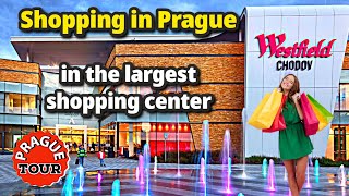 The largest #shopping center is Westfield Chodov.Walking tour of #Prague4K.