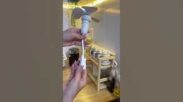 QUẠT MINI CẮM Ổ ĐIỆN GÓC XOAY 360°