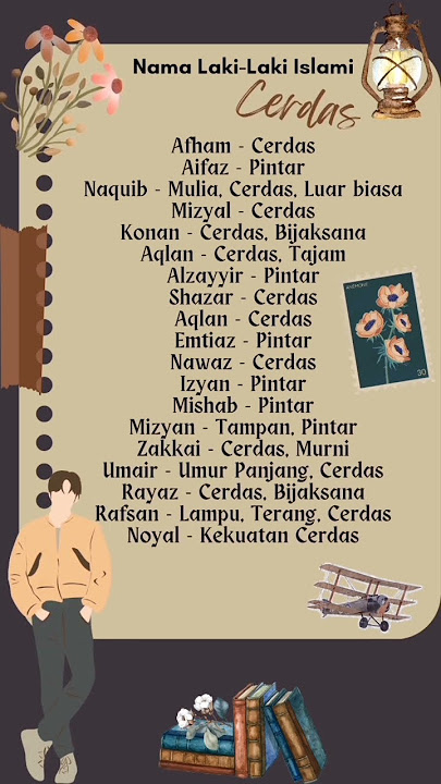 19 Islamic Boys' Names That Mean Intelligent, Clever #islamicboynames