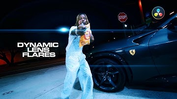 DYNAMIC LENS FLARES in Davinci Resolve