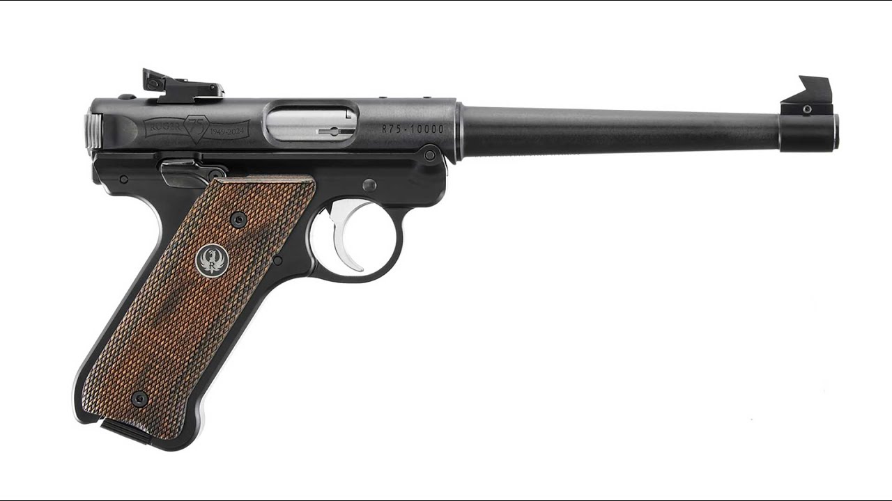 New For 2024: Ruger Mark IV 75th Anniversary - YouTube
