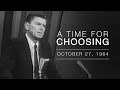 A time for choosing by ronald reagan