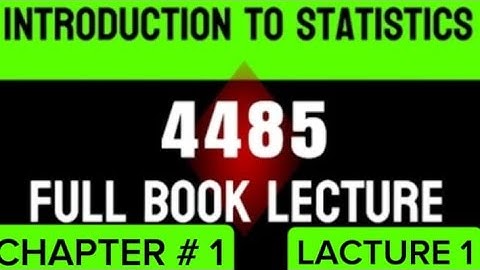 AIOU 4485 | FULL BOOK | INTRODUCTION 📕| Chapter  1| | Part  1 |