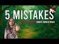 5 Mistakes EVERY BEGINNER Snake Owner Makes [MERRY CHRISTMAS] 🐍