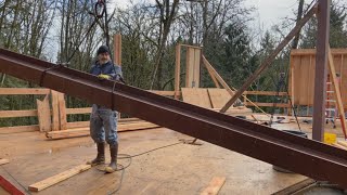Modern House Part 10- Start second level floor framing and wrap up fabrication by Jake Rosenfeld 21,805 views 2 months ago 40 minutes