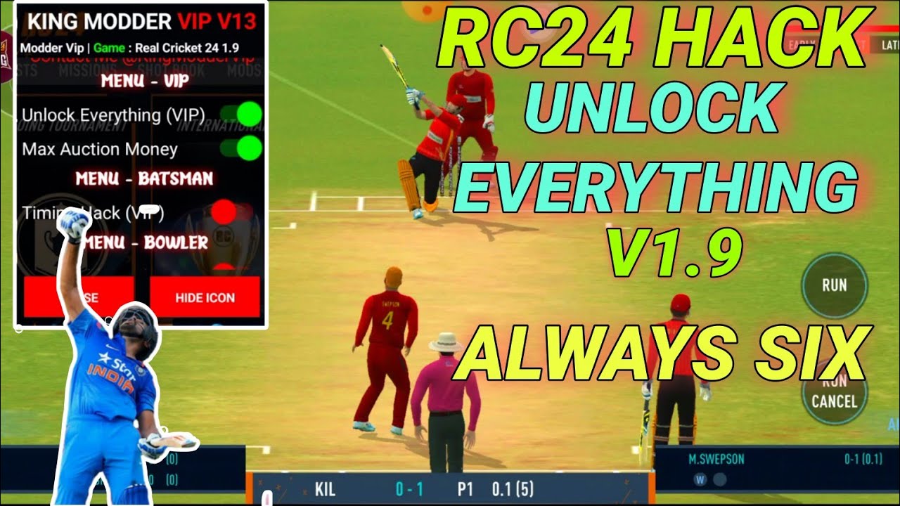 Real Cricket 24 Mod Apk 1.9 Unlimited Money + Tickets Unlock Everything ...