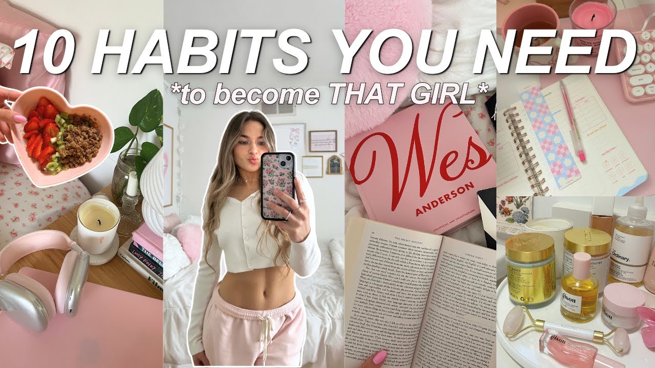 10 HEALTHY HABITS that will change your life 🌟 healthy girl vlog - YouTube
