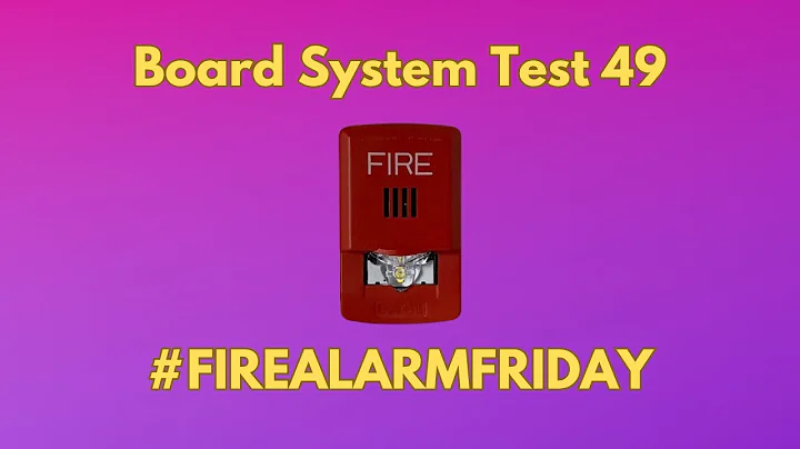 Board System Test 49 with the Fire Lite MS-5UD l #FireAlarmFriday