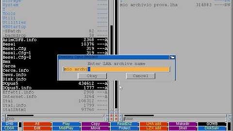 AMiGA OS: Compressing and decompressing archives  LHA, LXZ, ZIP, RAR  with Opus 4
