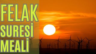 Felak Suresi Meali l Altyazılı l 4K HD