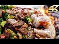 Best Szechuan Beef Ever! - Winter Cooking in 4K