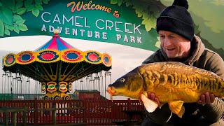 CARP FISHING in a Theme Park! Day Session Carp Fishing At Camel Creek Adventure Park! Mainline Baits