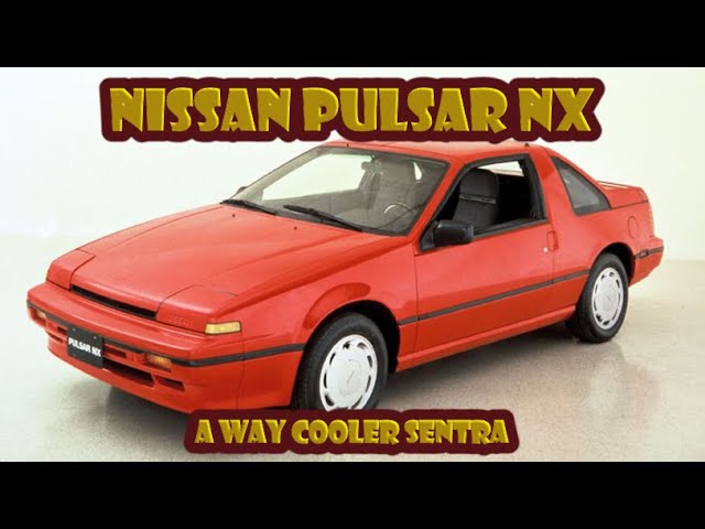 Nissan EXA Canopy Type B 1986 - YouTube