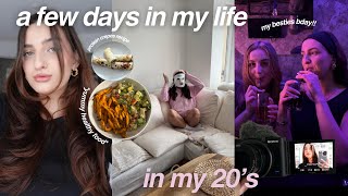 productive days in my life 💌 grwm, gym, healthy groceries, going out, diy couch makeover