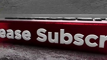 Top 10 Subscribe Buttons Green Screen 3D Animation full HD 720p,1080p