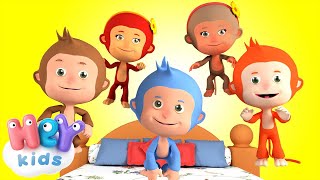 Cinci Maimutele - Cantecele Pentru Copii