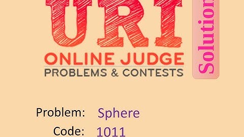 URI online judge 1011 solution (Bangla) | Sphere | URI Beginner series