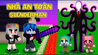 PHONG CẬN SAMMY THỬ THÁCH 24 GIỜ TIÊU DIỆT NHÀ AN TOÀN SLENDERMAN KINH DỊ ĐÁNG SỢ TRONG MINECRAFT