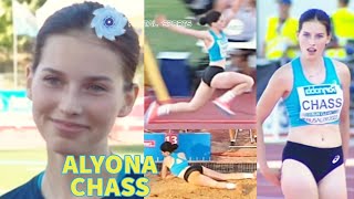 Alyona Chass Triple Jump Ukraine #alyonachass #u18athletics #ukrainiangirl