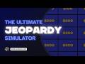 The Best Jeopardy Simulator for Team Building &amp; Events