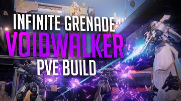 Destiny: Infinite Grenade Voidwalker PVE Build (BEST VOIDWALKER BUILD)