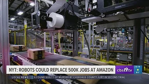 REPORT: Robots could replace 500k jobs at Amazon facilities