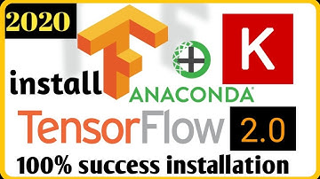 Tensorflow 2.0 and Keras installation in Anaconda Navigator with python 3.7 | 100% working | 2020